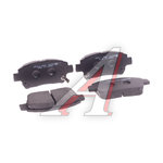 Колодки тормозные TOYOTA Corolla (02-),Yaris,Prius (00-) передние (4шт.) HSB