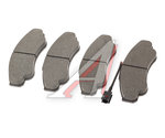 Колодки тормозные PEUGEOT Boxer CITROEN Jumper FIAT Ducato (94-) передние (4шт.) HSB