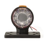 Фонарь габаритный красный/белый 12/24 светодиодный (с боковым желтым) AVTOELECTRICA