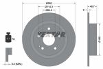 Диск тормоз. TEXTAR 92204300 HONDA ACCORD 1шт