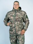 Куртка мужская демисезонная Гром, мультикам (52-54/170-176) КРОДИС