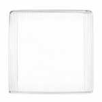 Стекло фары МТЗ (для ФГ-308 LED) квадратное, гладкое AVTOELECTRICA