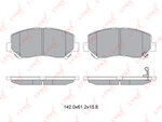 Колодки тормозные MAZDA CX-5 (11-) передние (4шт.) LYNX