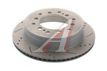 Диск тормозной TOYOTA Land Cruiser Prado LEXUS GX (09-) задний вентилируемый (1шт.) правый G-BRAKE