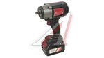 Гайковерт аккумуляторный 20В 4.0Ач 1100Нм 1/2" 2500об/мин. бесщеточный (2АКБ Li-Ion, кейс) THORVIK