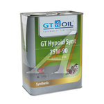 Масло трансмиссионное GT OIL GT Hypoid Synt 75W90 GL-5 синт.4л