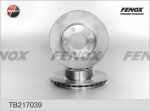 Диск тормозной FIAT Ducato (07-) (2.3) (Елабуга) (R15) передний (1шт.) FENOX