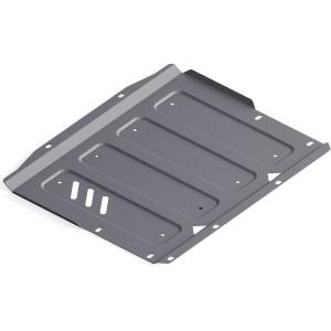 Защита КПП Rival для Mitsubishi Pajero IV 2006-2011 2011-н.в., алюминий 4 мм, с крепежом, 333.4044.1