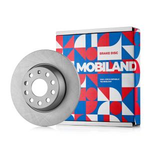 Диск тормозной AUDI Q(8UB, 8UG), SKODA YETI (5L), Volkswagen TIGUAN (5N_) задний невентилируемый D=282мм (1шт.) MOBILAND