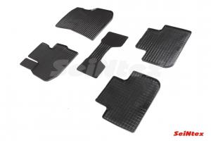 Коврик салона BMW X3 G-01 (17-), BMW X4 G-02 (17-) резина, сетка (5 предм.) SEINTEX