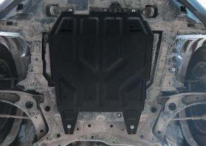 Защита картера и КПП MITSUBISHI Lancer (07-) (с крепежом) АВТОБРОНЯ 111.04037.1