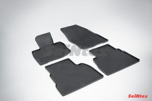 Коврик салона HONDA Civic VIII Hatchback (06-12) резина, сетка (4 предм.) SEINTEX