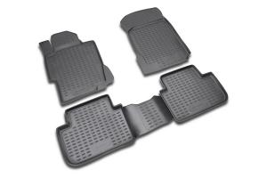 Коврик салона HONDA Accord (08-13) полиуретан черный (4 предм.) ELEMENT