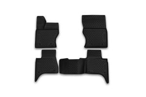 Коврик салона LAND ROVER Range Rover Sport (13-) 3D полиуретан черный (4 предм.) ELEMENT