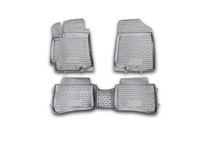 Коврик салона KIA Rio (11-14) (14-) полиуретан черный (4 предм.) ELEMENT