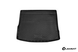 Коврик багажника VOLKSWAGEN Tiguan (17-) кросс., полиуретан черный ELEMENT