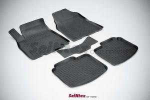 Коврик салона CHRYSLER Sebring Sedan (00-07), DODGE Stratus Sedan (00-07), GAZ Siber (08-10) резина высокий борт (5 предм.) SEINTEX