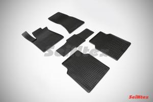 Коврик салона AUDI A8 III (D4) (10-17) резина, сетка (5 предм.) SEINTEX