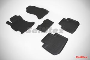 Коврик салона SUBARU Forester IV (12-18) резина высокий борт (5 предм.) SEINTEX