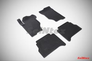 Коврик салона KIA Sorento (02-09) резина, сетка (4 предм.) SEINTEX
