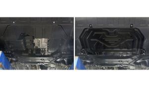 Защита картера и КПП MITSUBISHI Outlander (12-) (с крепежом) АВТОБРОНЯ 111.04036.1