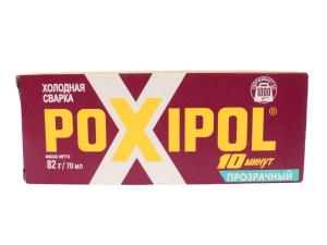 Холодная сварка прозрачная 70мл POXIPOL
