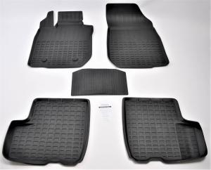 Коврик салона Renault Sandero BSO_2007-2014, Stepway BS1_ 2010-2014 резина (5 предм.) COMFORT