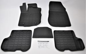 Коврик салона Renault Logan седан, универсал II 2013- резина (5 предм.) COMFORT