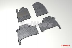 Коврик салона TOYOTA Land Cruiser 200 (07-) резина, сетка (4 предм.) SEINTEX