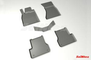 Коврик салона AUDI A6 IV (C7) (11-18) резина высокий борт (5 предм.) SEINTEX