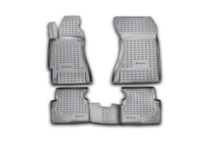 Коврик салона SUBARU Forester (02-08) полиуретан черный (4 предм.) ELEMENT