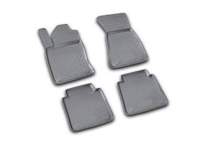 Коврик салона AUDI A-8 Long (02-09) полиуретан черный (4 предм.) ELEMENT