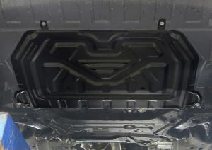 Защита картера и КПП MITSUBISHI Outlander (12-) (с крепежом) АВТОБРОНЯ 111.04036.1