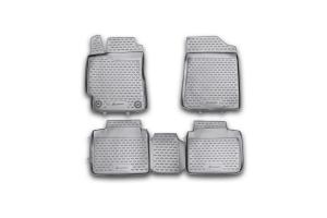 Коврик салона TOYOTA Camry (11-14) (14-), 2.5L /3.5L полиуретан черный (4 предм.) ELEMENT