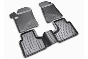 Коврик салона CHEVROLET Niva (02-09) полиуретан черный (4 предм.) ELEMENT