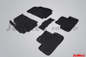 Коврик салона CHEVROLET Orlando (11-) резина высокий борт (5 предм.) SEINTEX
