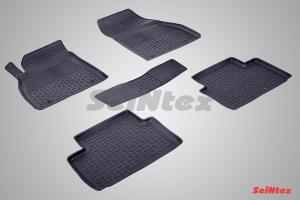 Коврик салона CHEVROLET Malibu (11-16), OPEL Insignia (08-) резина высокий борт (5 предм.) SEINTEX