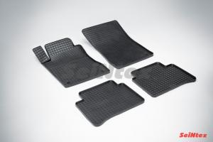 Коврик салона MERCEDES E-Class W211 (95-02) резина, сетка (4 предм.) SEINTEX