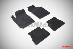Коврик салона KIA Picanto (05-11) резина, сетка (4 предм.) SEINTEX