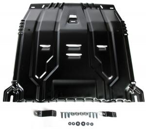 Защита картера и КПП HYUNDAI Santa Fe (18-),Tucson (15), KIA Sportage (16-) (с крепежом) АВТОБРОНЯ 111.02375.1