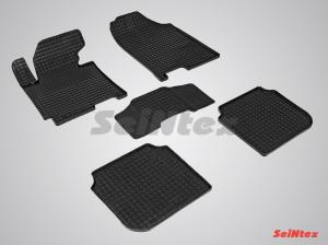 Коврик салона HYUNDAI Elantra (11-16) резина, сетка (5 предм.) SEINTEX