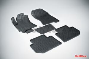 Коврик салона SUBARU Tribeca (B9) (05-14) резина, сетка (5 предм.) SEINTEX