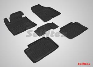 Коврик салона HYUNDAI I30 New (12-), KIA Cee'D II (12-17) резина высокий борт (5 предм.) SEINTEX
