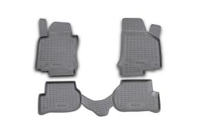 Коврик салона VW Golf V (03-09) полиуретан черный (4 предм.) ELEMENT