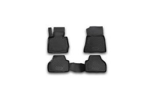 Коврик салона BMW X3, (F25) (10-14) (14-) полиуретан черный (4 предм.) ELEMENT
