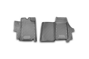 Коврик салона CITROEN Jumper (09 -) передний полиуретан черный (2 предм.) ELEMENT