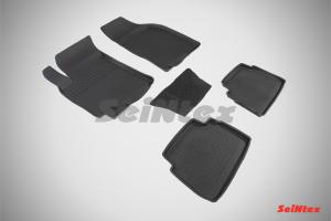 Коврик салона CHEVROLET Lacetti (04-13), RAVON Gentra (15-), TAGAZ Vega C100 (09-13) резина высокий борт (5 предм.) SEINTEX