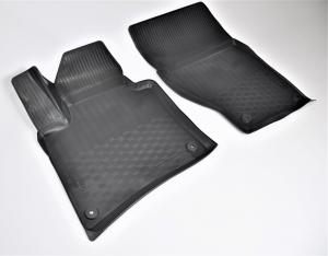 Коврик салона Volkswagen Touareg II 7P5,7P6 2010-2018  полиуретан передние (2 предм.) COMFORT