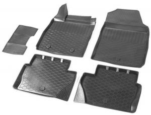 Коврик салона Ford EcoSport (14-18) (17-), полиуретан (5 предм.) RIVAL