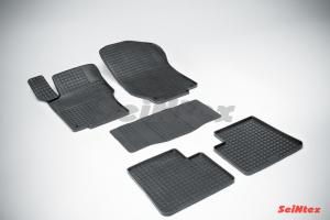 Коврик салона MERCEDES M-Class W164 (05-12) резина, сетка (5 предм.) SEINTEX